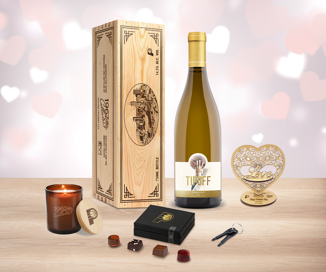 Valentine White Wine "Love" Gift Set