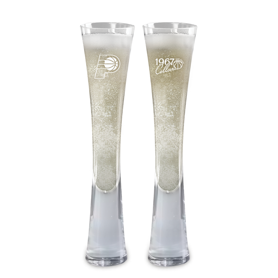 Hand Blown Artisan Crafted Champagne Flute