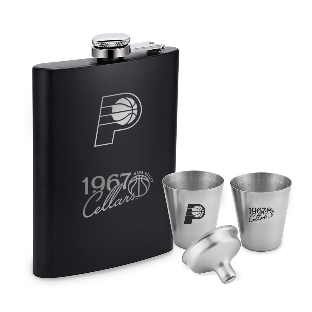 Black Flask Set