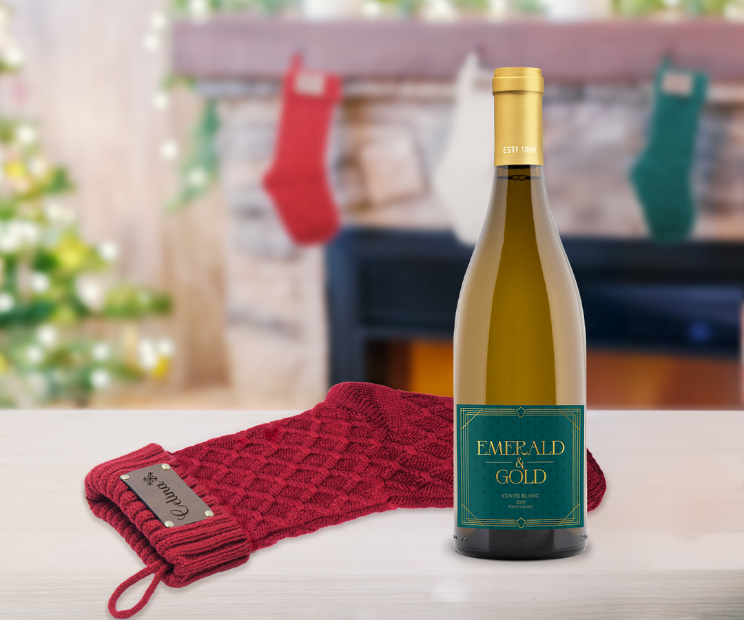 Personalized Christmas Stocking & Sip