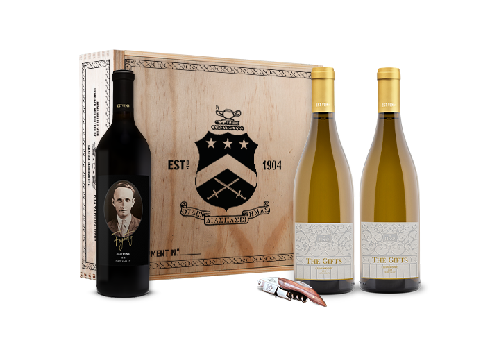 The Gifts: Memorial Gate Chardonnay & Red Gift Box Set