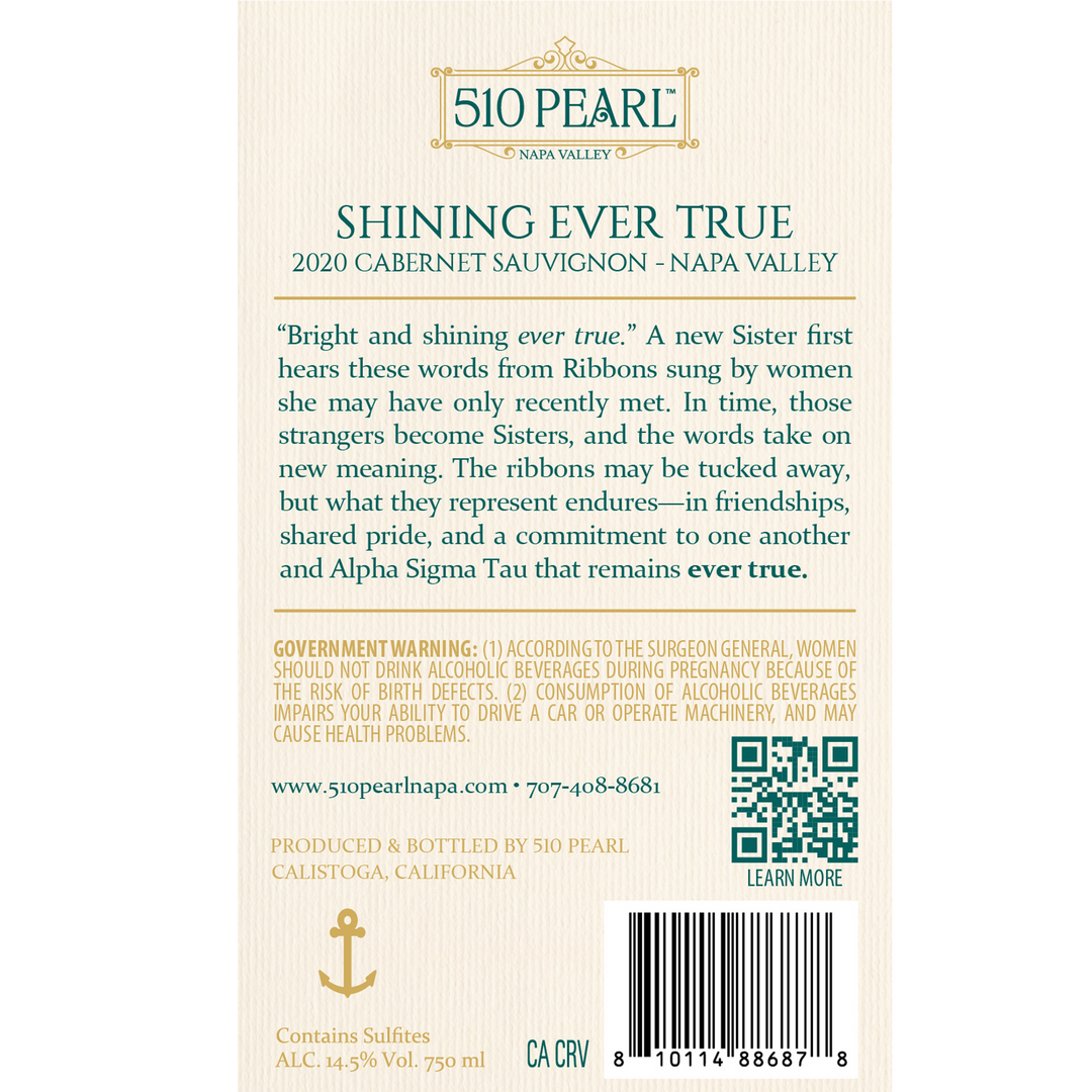 Shining Ever True - 2020 Cabernet Sauvignon - Napa Valley