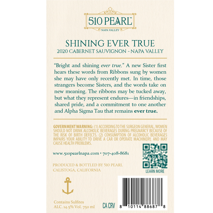 Shining Ever True - 2020 Cabernet Sauvignon - Napa Valley