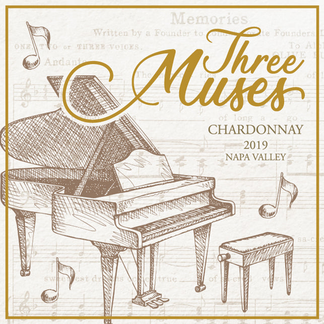 Three Muses - 2019 Chardonnay  - Napa Valley