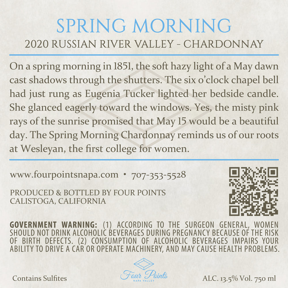 Spring Morning - 2020 Chardonnay - Russian River Valley