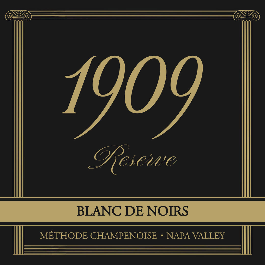 1909 Reserve - Sparkling Blanc de Noirs - Méthode Champenoise - Napa Valley