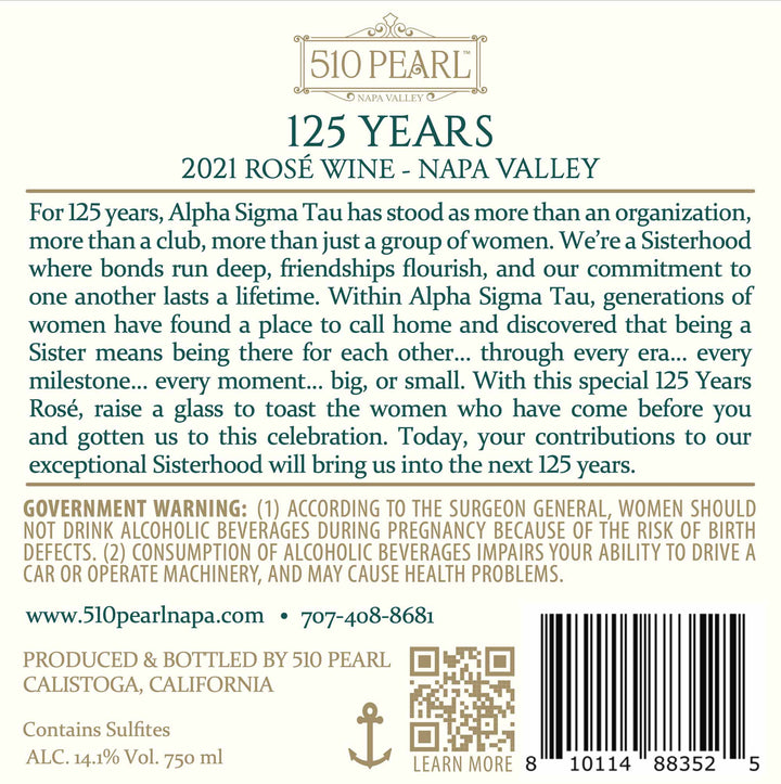 125 Years - 2021 Rosé - Napa Valley