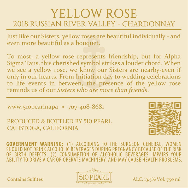 Yellow Rose - 2018 Chardonnay - Russian River Valley