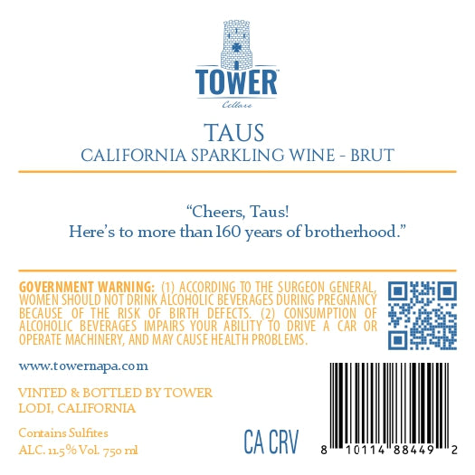 TAUS - Sparkling Brut - California