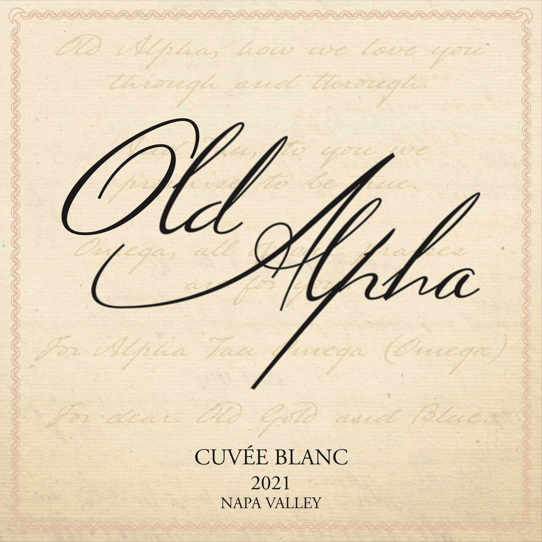 Old Alpha - 2021 Cuvée Blanc - Napa Valley