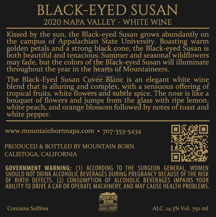 Black Eyed Susan - 2020 Cuvée Blanc - Napa Valley