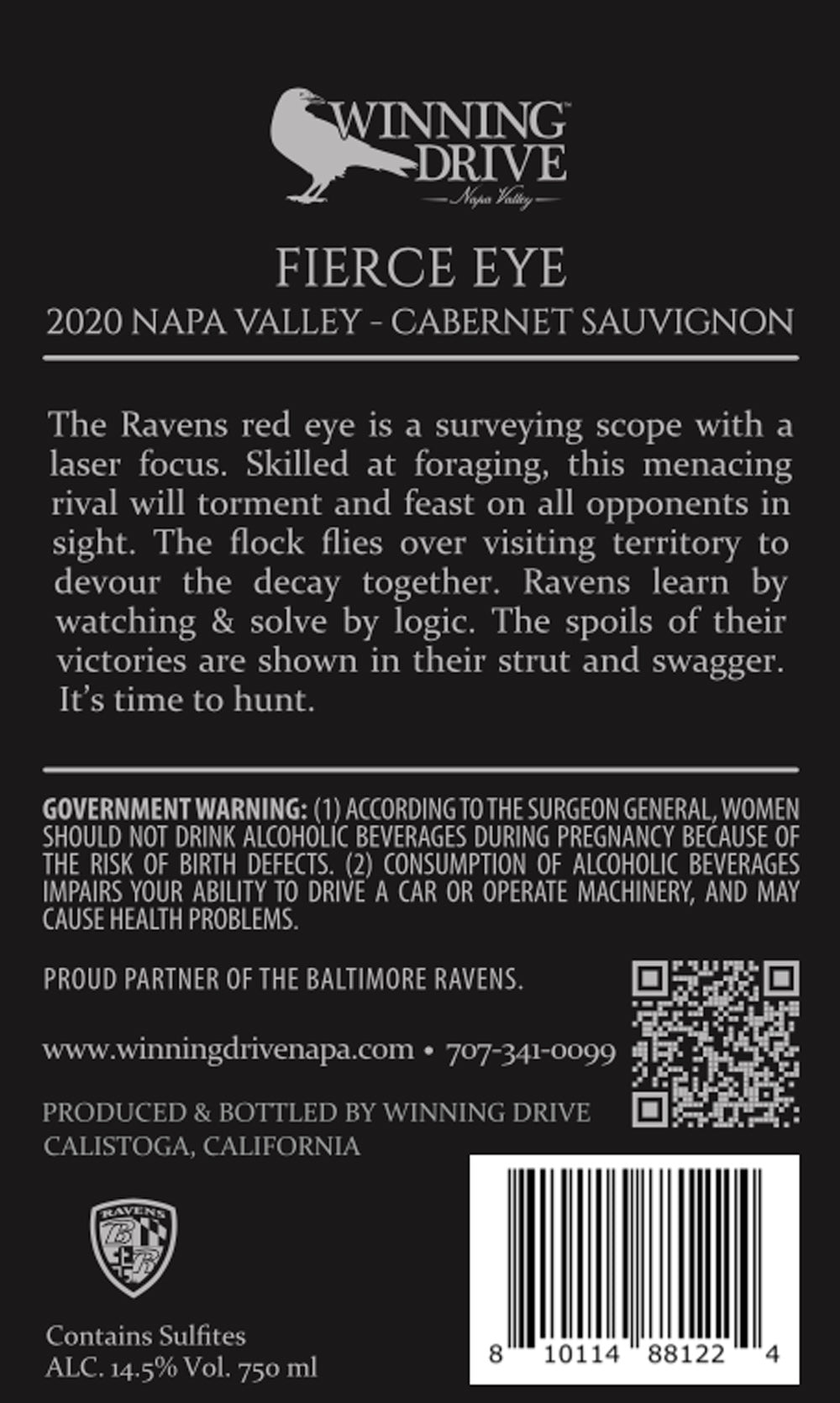 Fierce Eye - 2020 Cabernet Sauvignon - Napa Valley