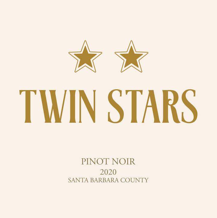 Twin Stars - 2020 Pinot Noir - Santa Barbara County