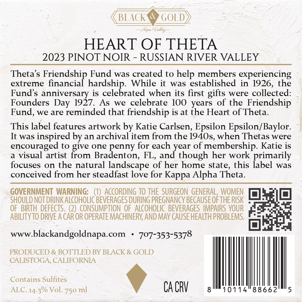 Heart of Theta - 2023 Pinot Noir - Russian River Valley