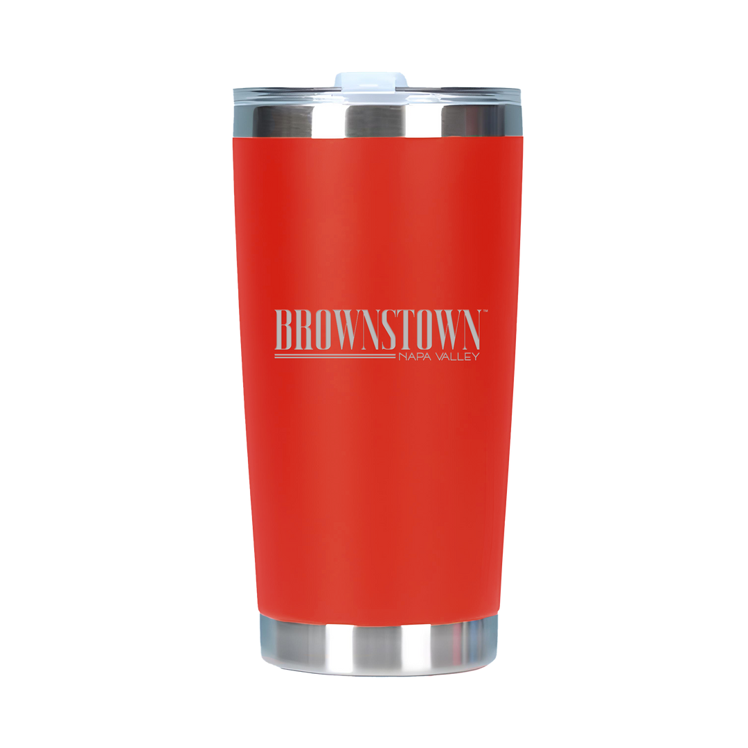 20oz Double Wall Stainless Steel Tall Tumbler with Lid