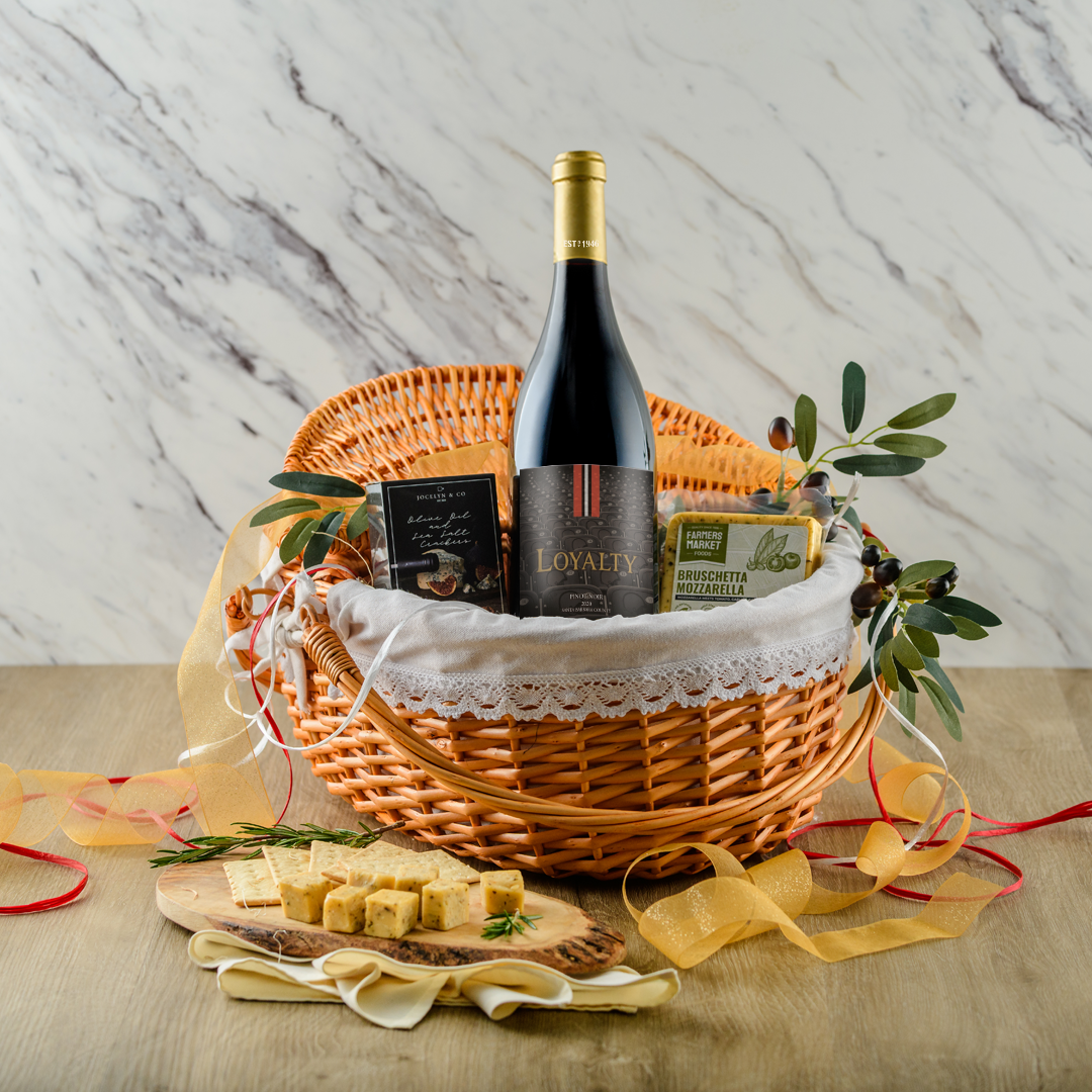 Signature Red Picnic Basket