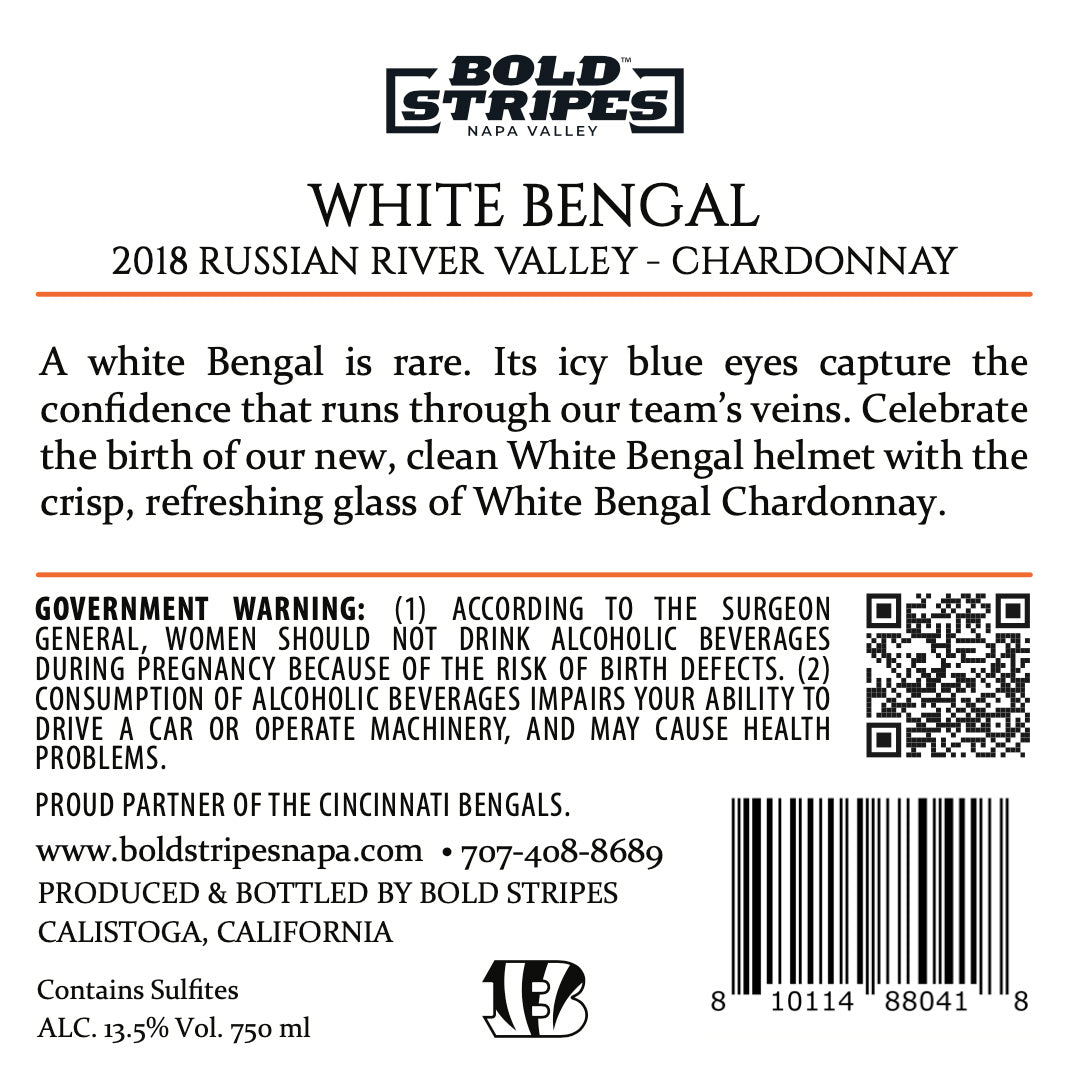 White Bengal - 2018 Chardonnay - Russian River Valley