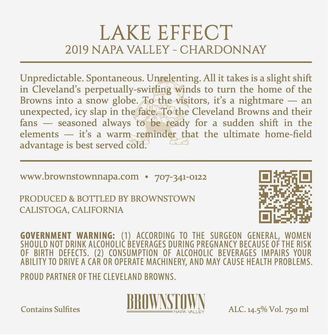 Lake Effect – 2019 Chardonnay – Napa Valley