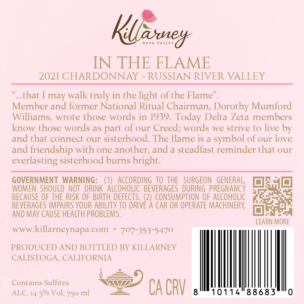 In The Flame - 2021 Chardonnay - Russian River Valley