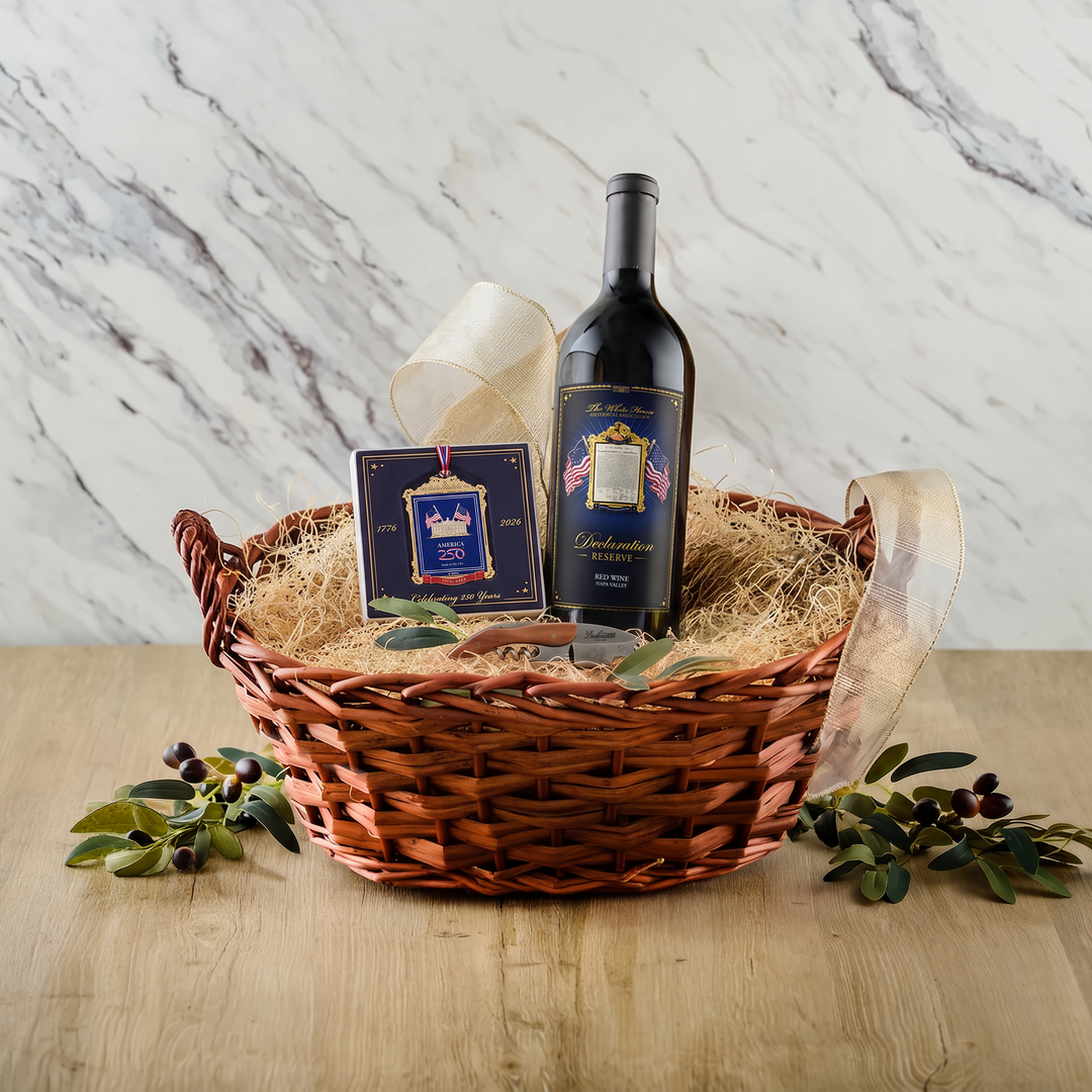 Signature Red - America’s 250th Ornament Gift Basket