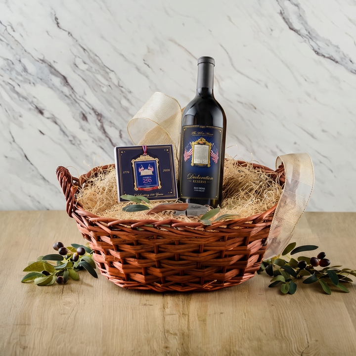 Signature Red - America’s 250th Ornament Gift Basket