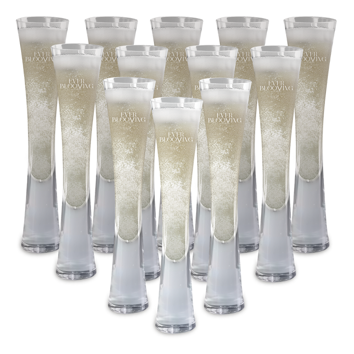 Hand Blown Artisan Crafted Champagne Flute