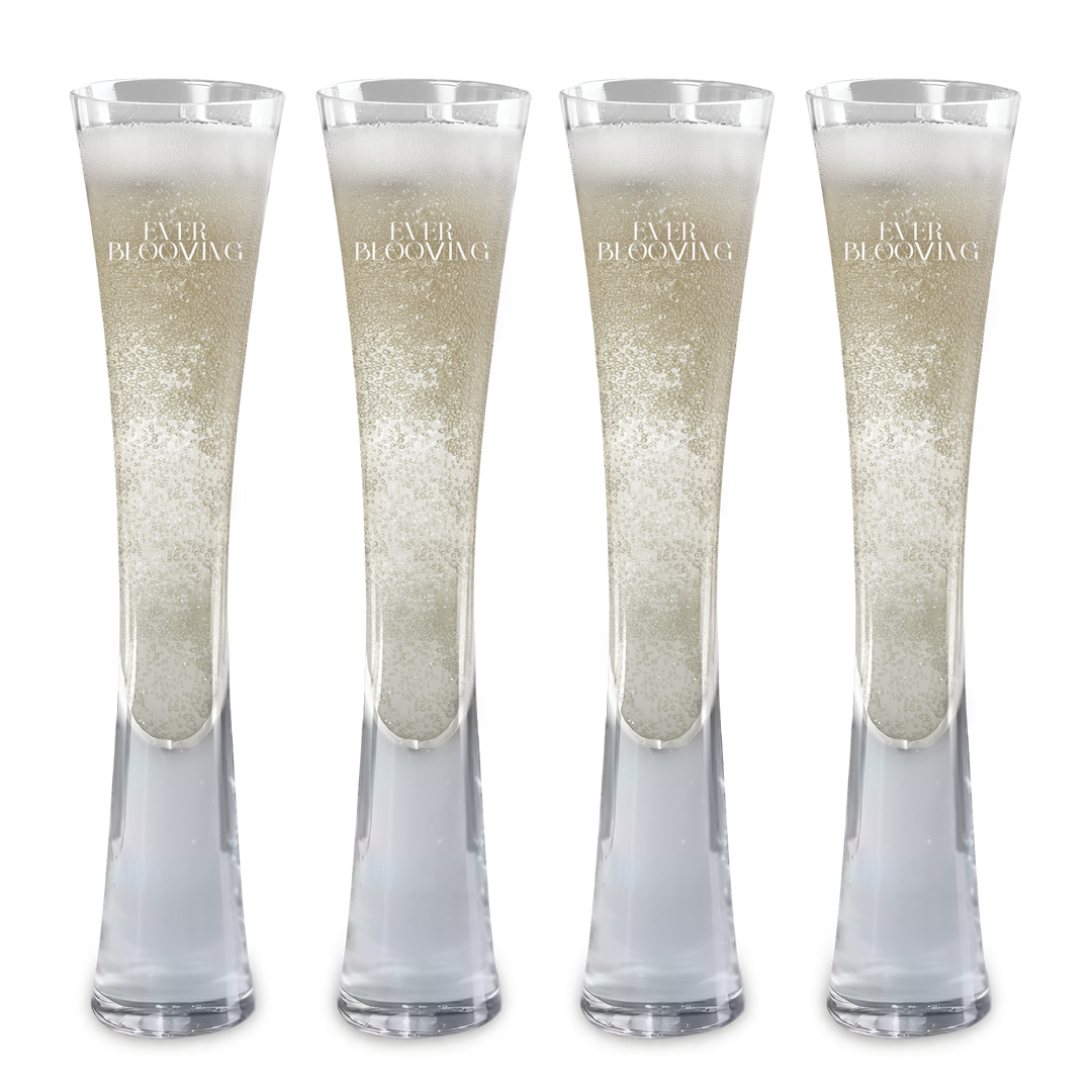 Hand Blown Artisan Crafted Champagne Flute