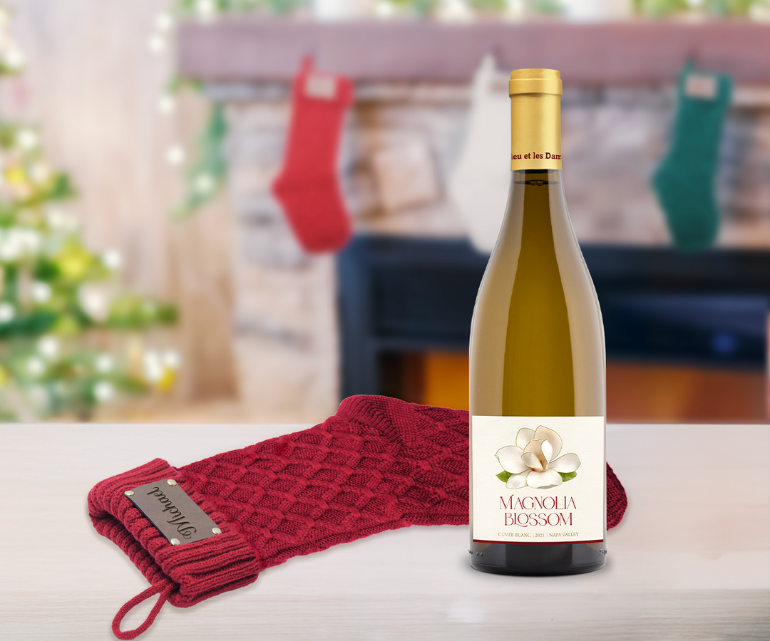 Personalized Christmas Stocking & Sip