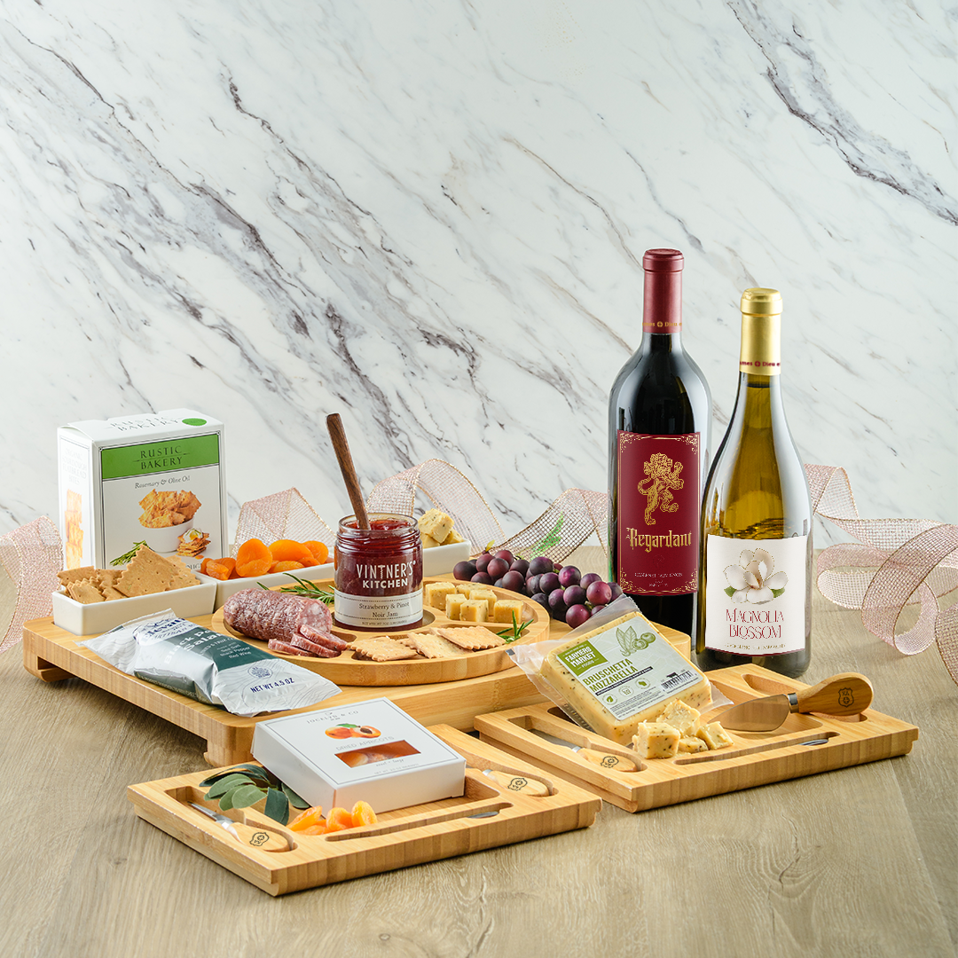 Premium Red & White Charcuterie Board