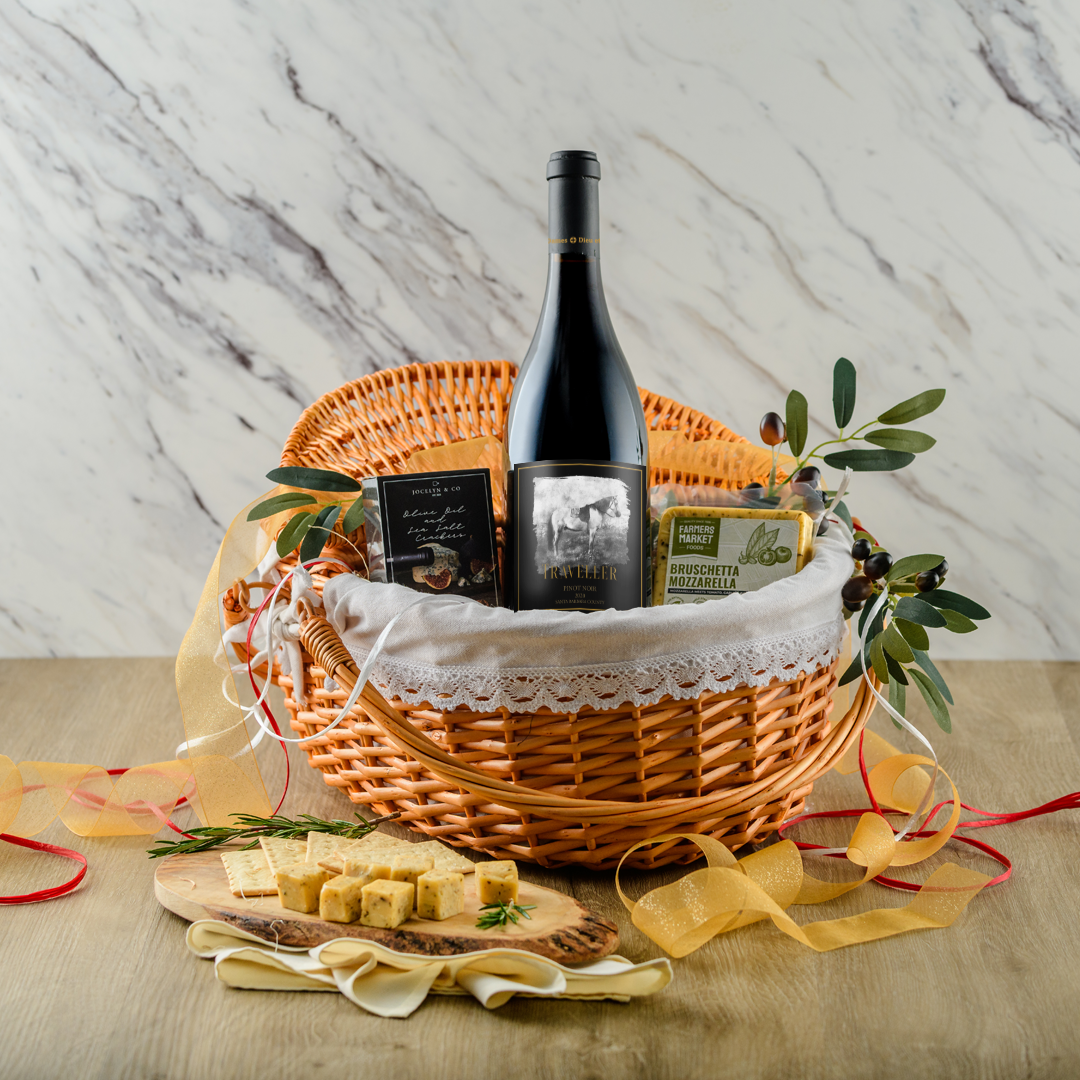 Signature Red Picnic Basket