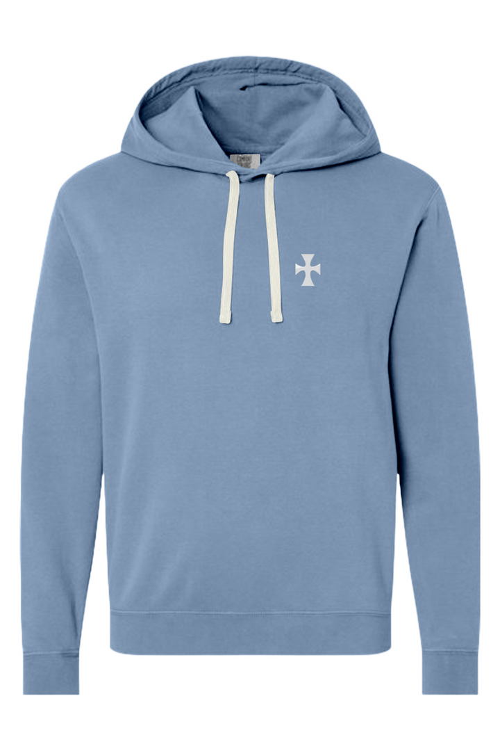 Comfort Colors Garment-Dyed Lightweight Fleece Hooded Sweatshirt