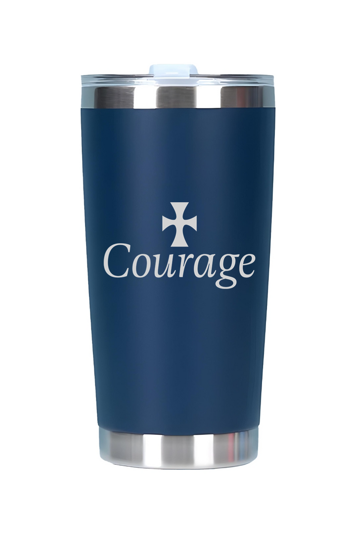 20oz Double Wall Stainless Steel Tall Tumbler with Lid