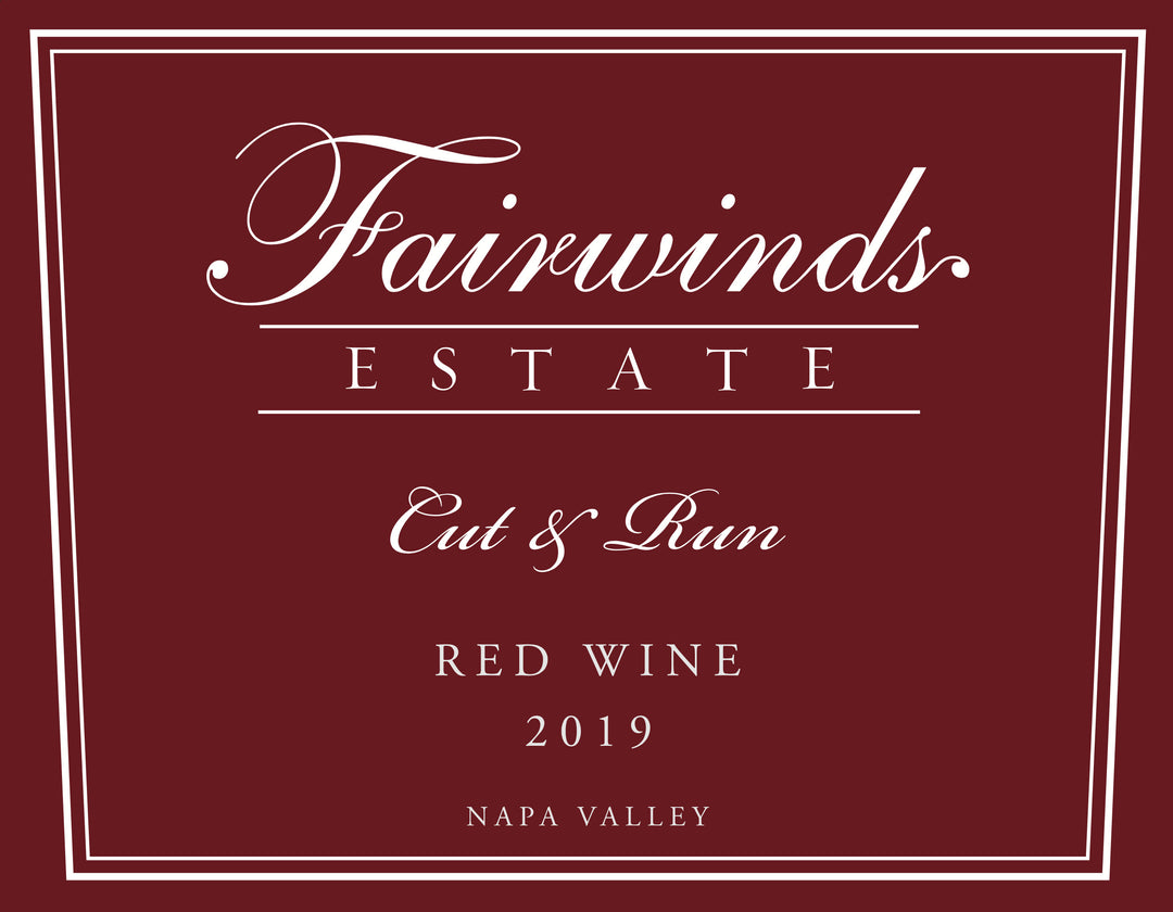 Cut & Run - 2019 Red Wine - Napa Valley