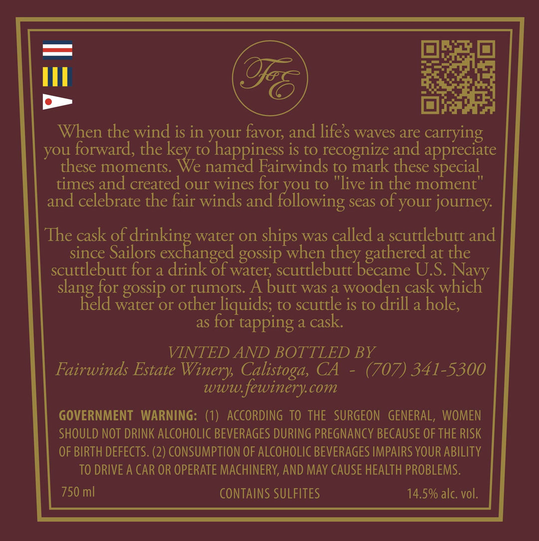 Scuttlebutt - 2019 Petit Verdot - Mount Veeder, Napa Valley