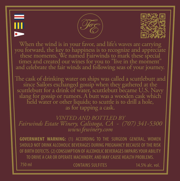 Scuttlebutt - 2019 Petit Verdot - Mount Veeder, Napa Valley