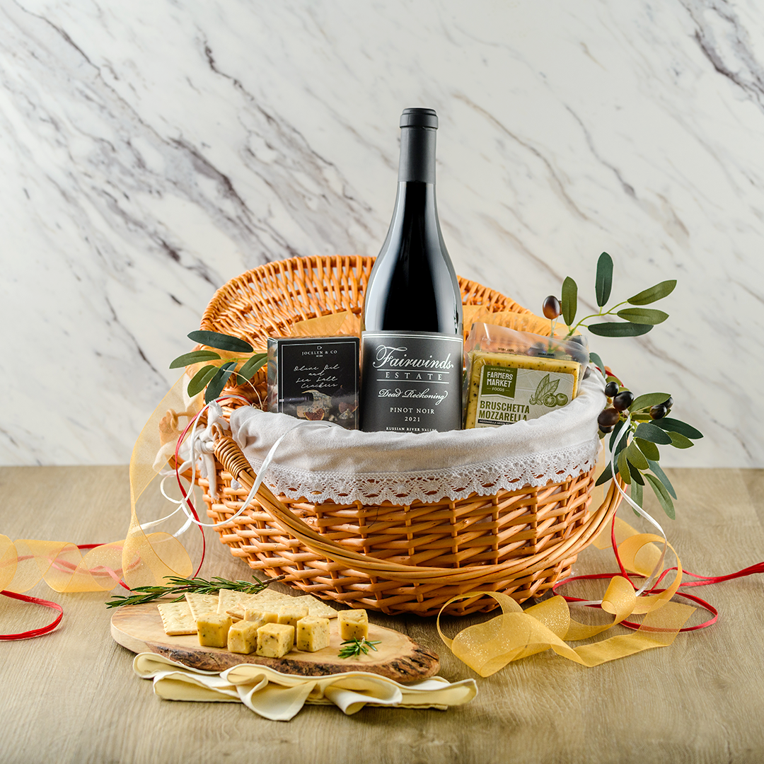 Signature Red Picnic Basket