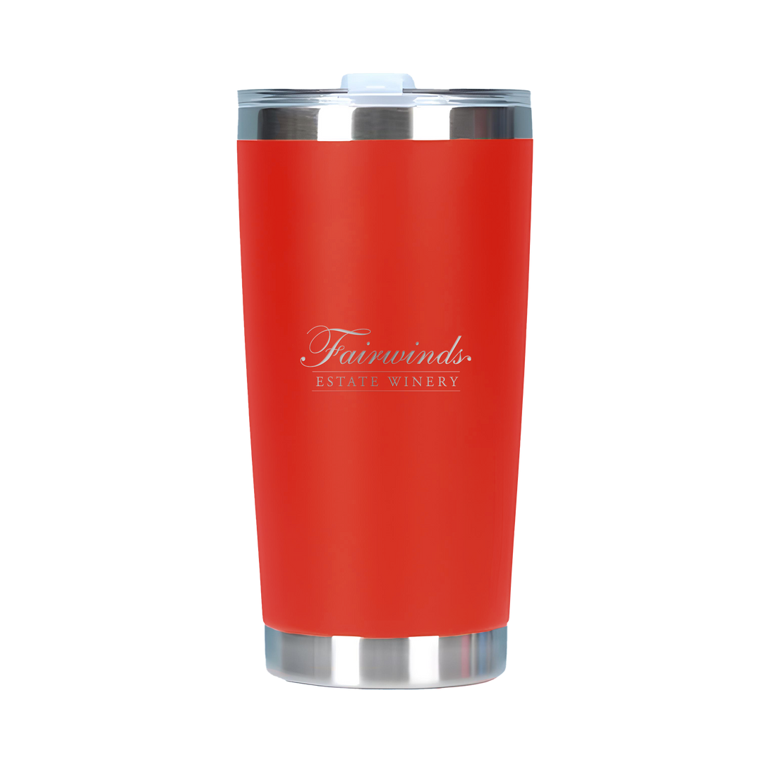 20oz Double Wall Stainless Steel Tall Tumbler with Lid