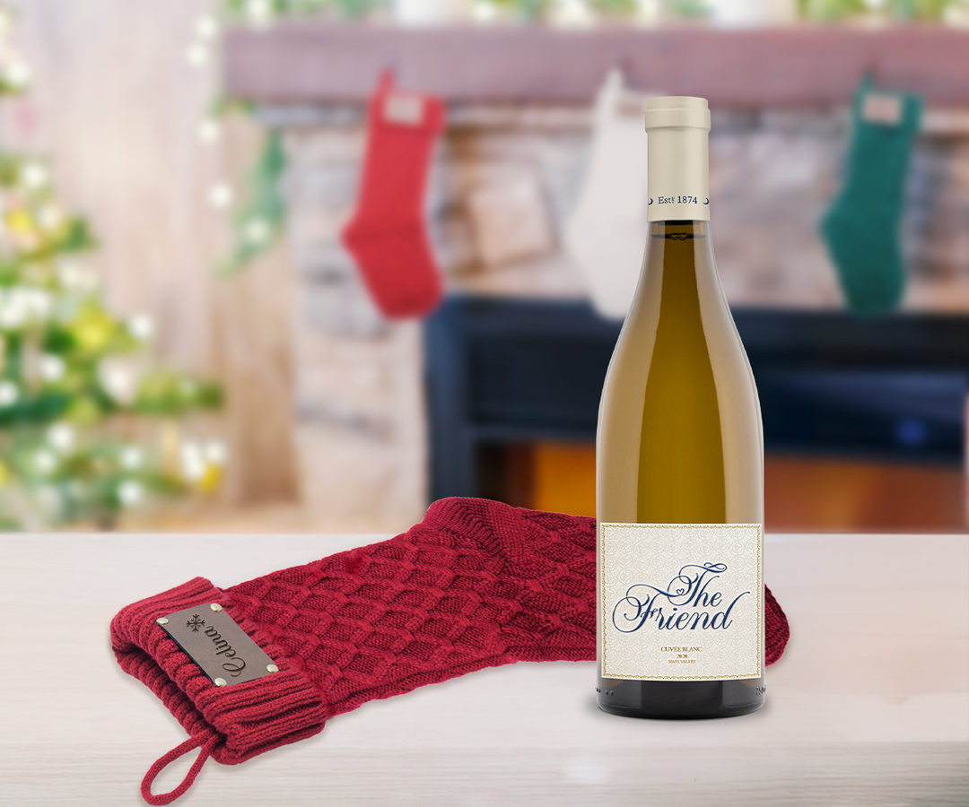 Personalized Christmas Stocking & Sip