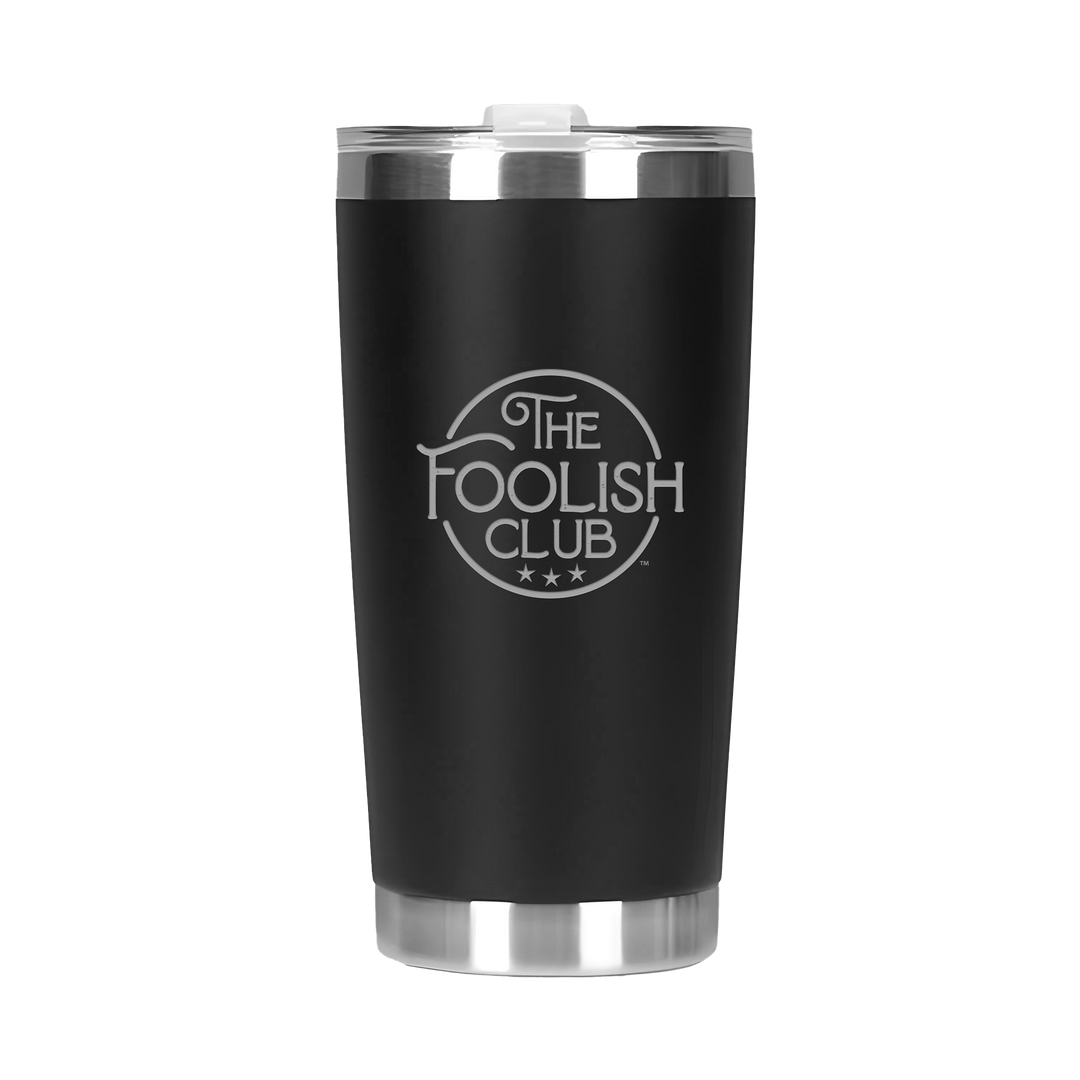 20oz Double Wall Stainless Steel Tall Tumbler with Lid