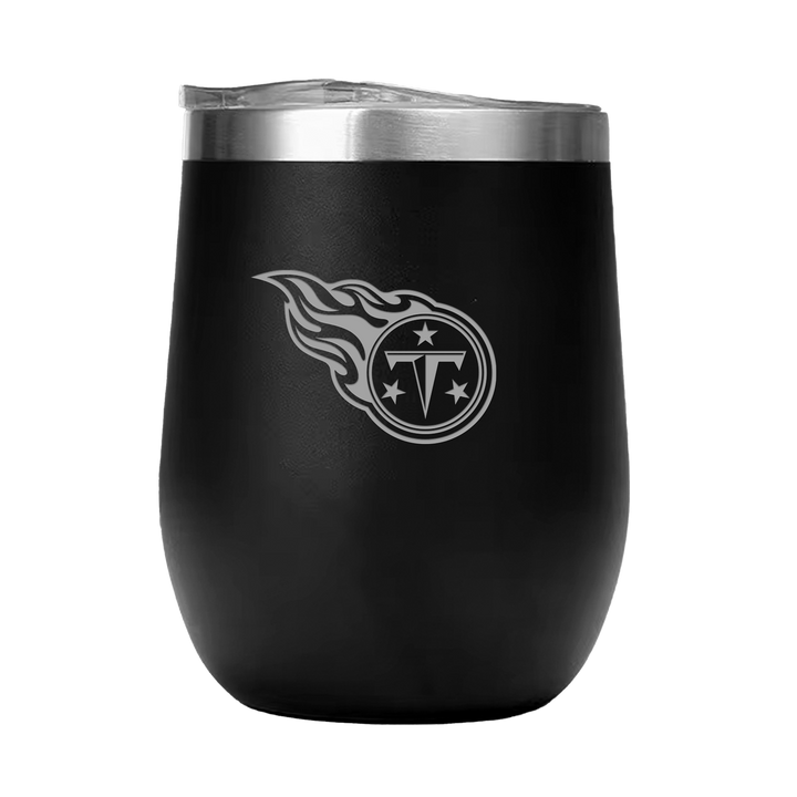 12oz Double Wall Stainless Steel Wine Tumbler with Lid