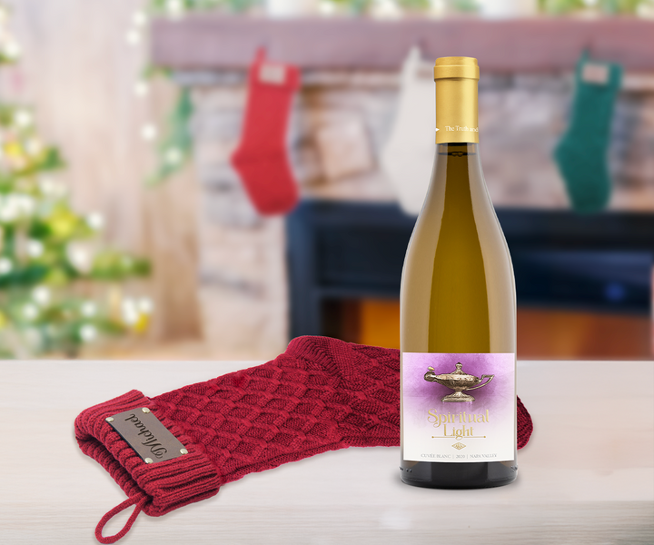 Personalized Christmas Stocking & Sip