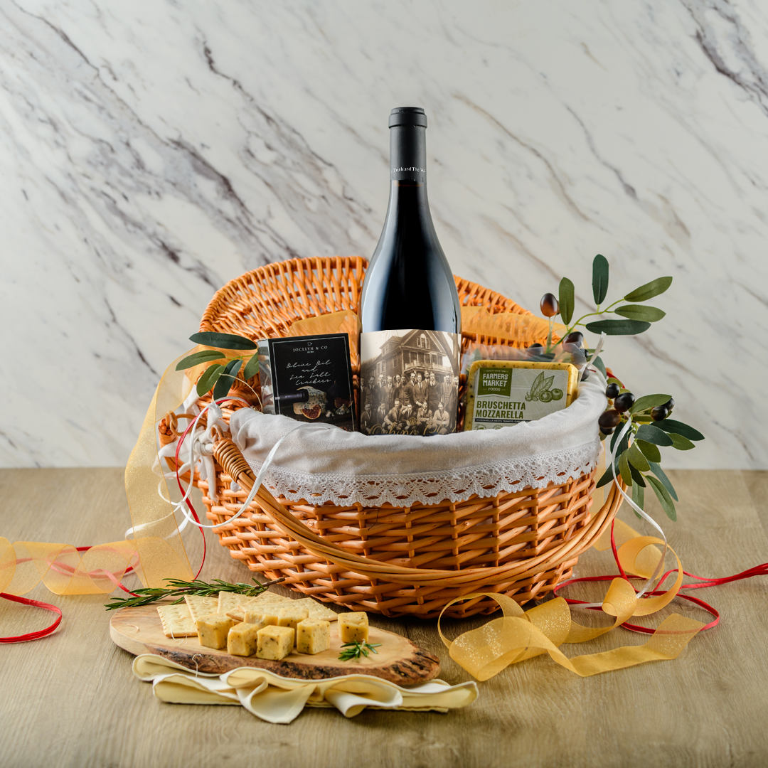 Signature Red Picnic Basket