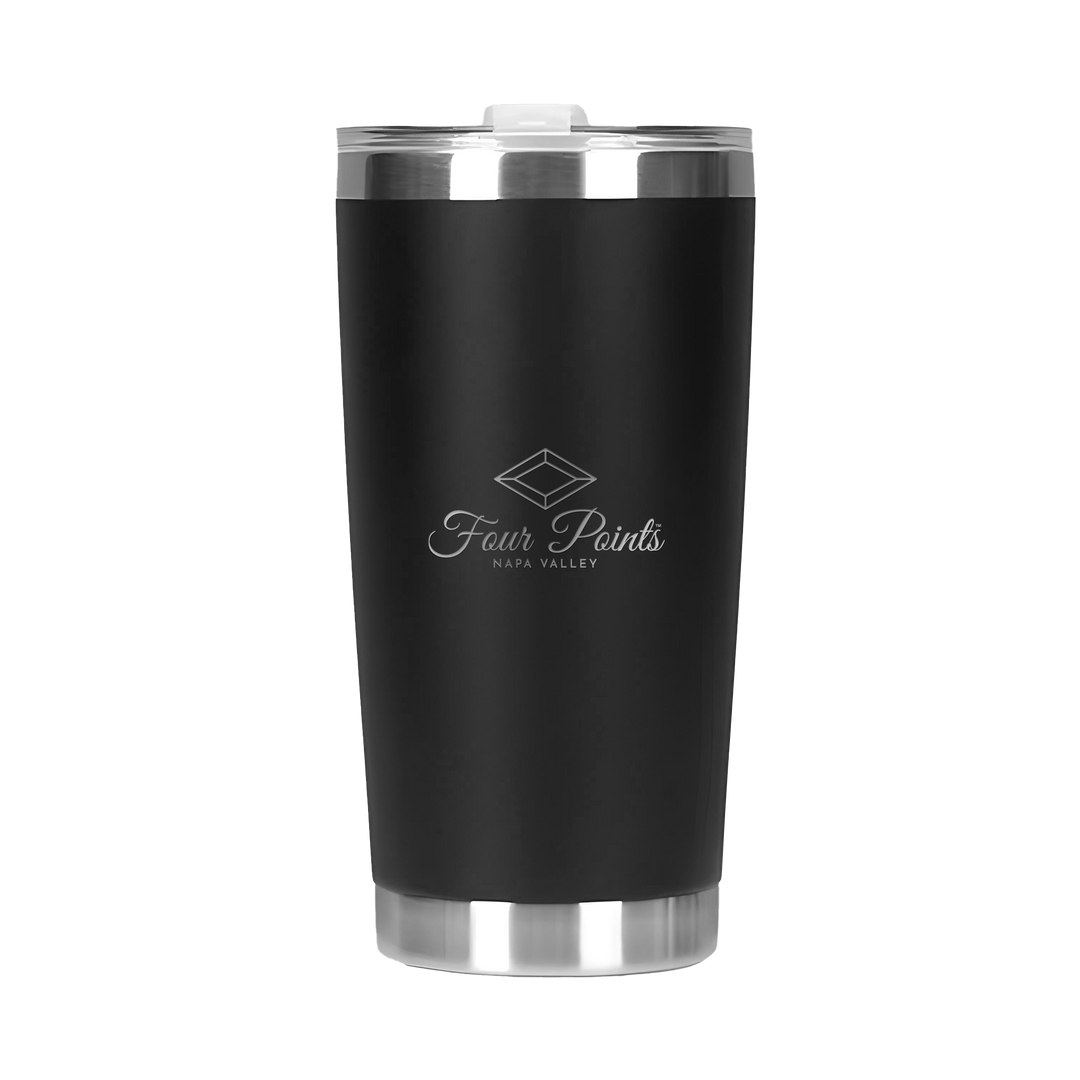 20oz Double Wall Stainless Steel Tall Tumbler with Lid