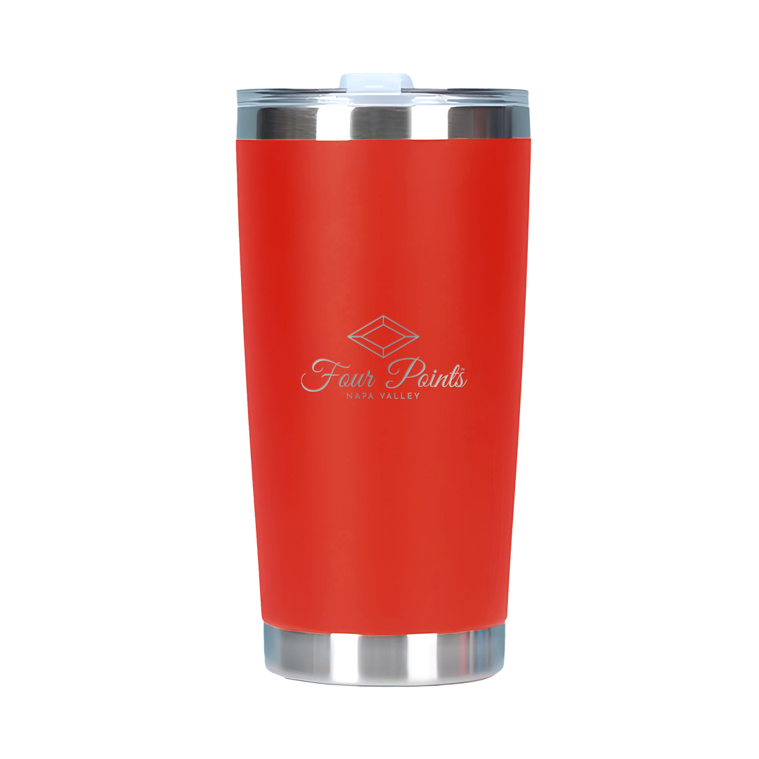 20oz Double Wall Stainless Steel Tall Tumbler with Lid