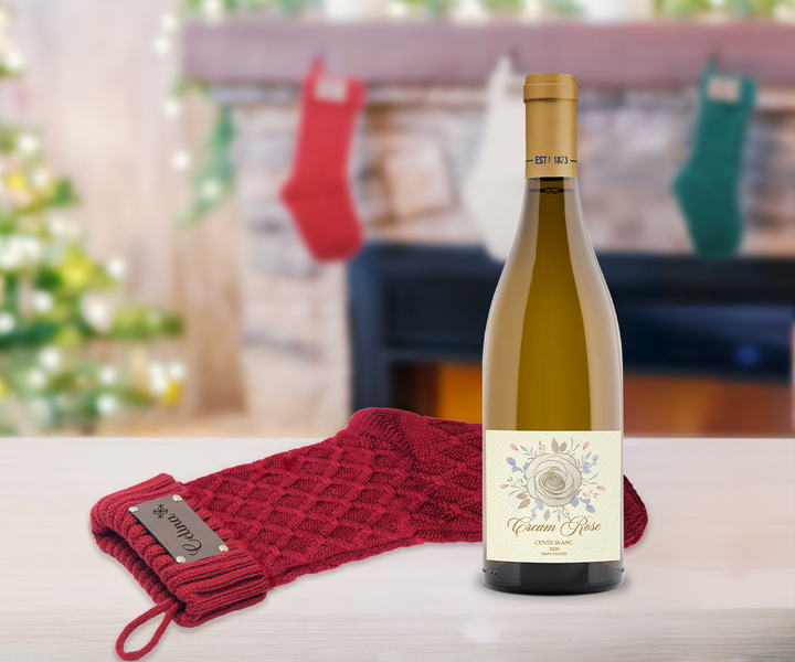 Personalized Christmas Stocking & Sip