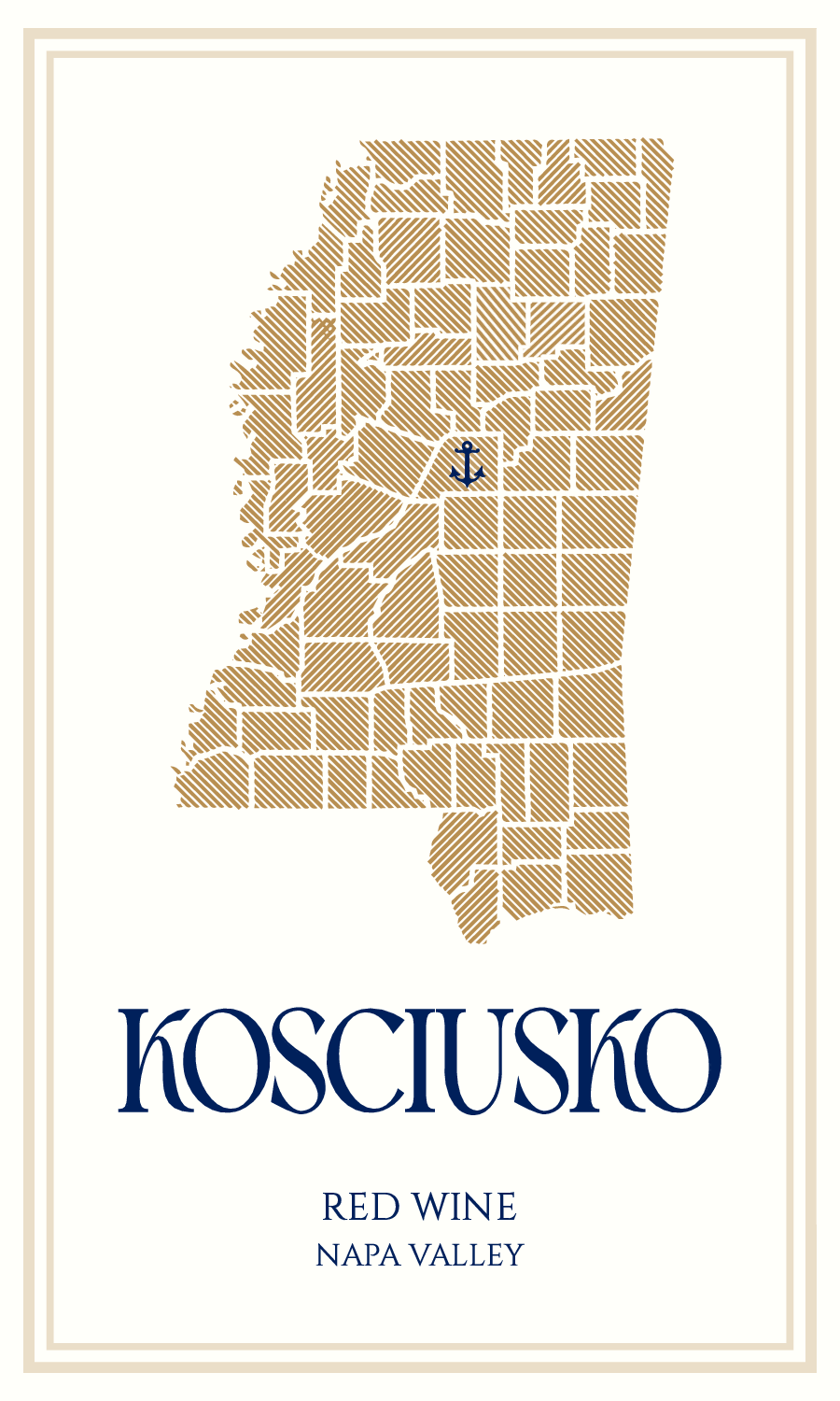 Golden Anchor - Kosciusko - 2020 Red Wine, Napa Valley