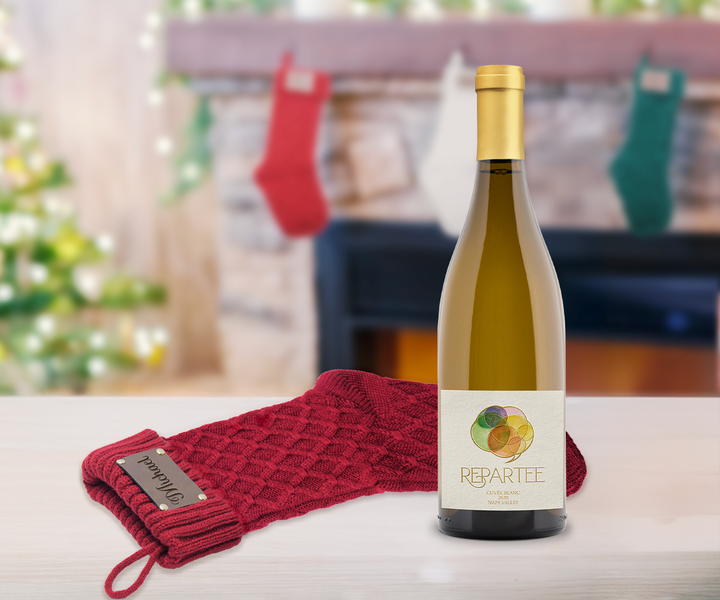 Personalized Christmas Stocking & Sip