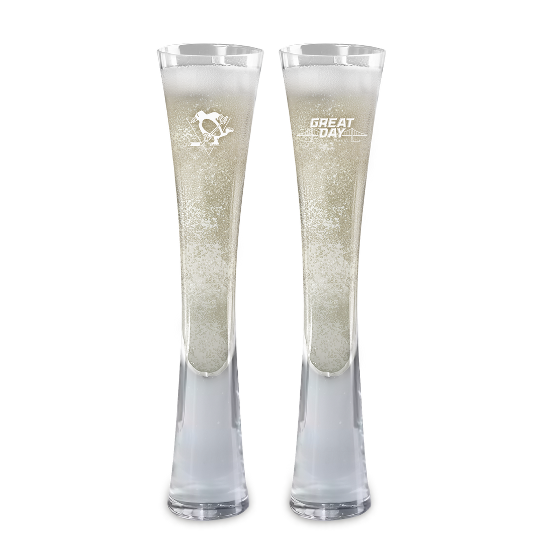 Hand Blown Artisan Crafted Champagne Flute