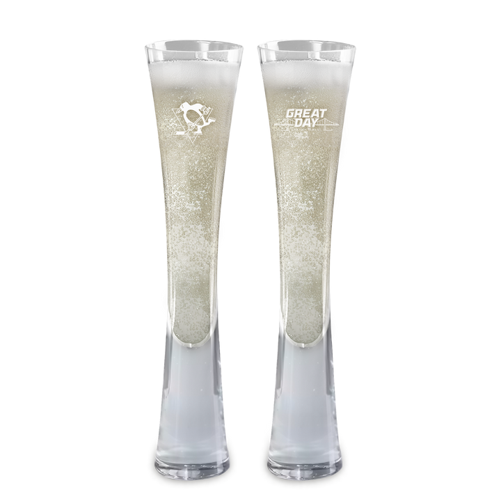 Hand Blown Artisan Crafted Champagne Flute