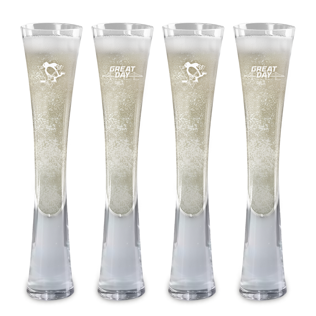 Hand Blown Artisan Crafted Champagne Flute